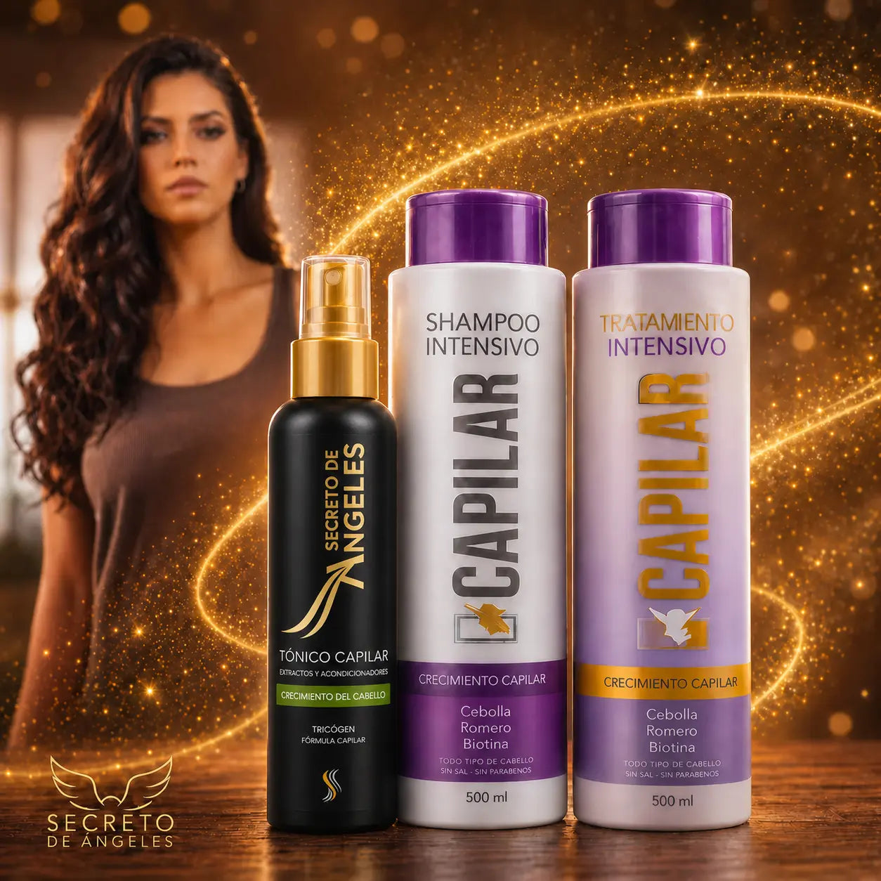 Kit Anticaída y Crecimiento Capilar SECRETO DE ÁNGELES™